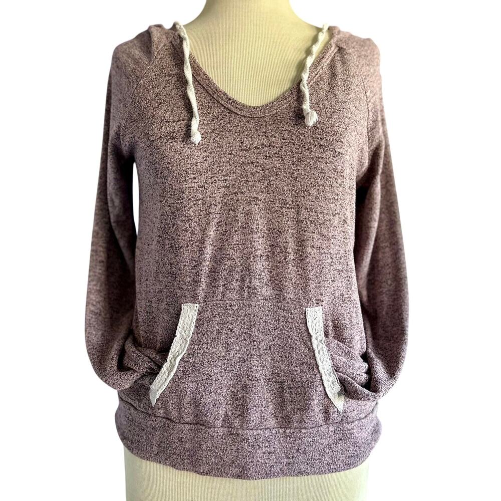 Womens Shirt Size Medium Pink Cream Lightweight Casual Activewear Beach Bohemian